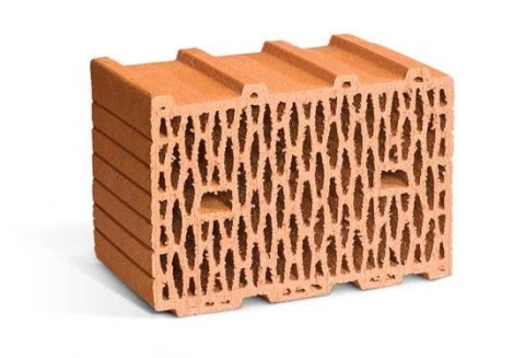 Керамический блок теплая керамика сверхпоризованный 10,8NF 380х253х219 М100 RAUF
